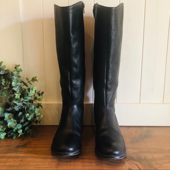 Arturo Chiang Leather Falicity Tall Riding Boots Size - Picture 3 of 6